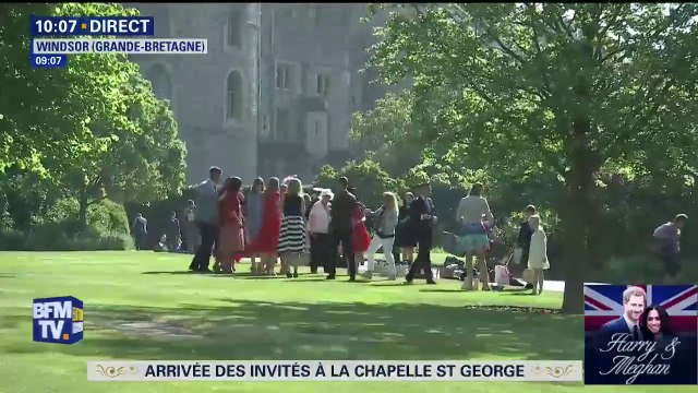 Mariage princier : les premiers invités de la société civile arrivent au château de Windsor