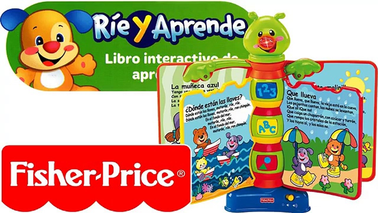 Ríe y Aprende Libro Interivo de aprendizaje Fisher-Price