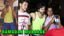 Varun Dhawan SWEET Gesture Towards Fans, Snapped Outside Gym