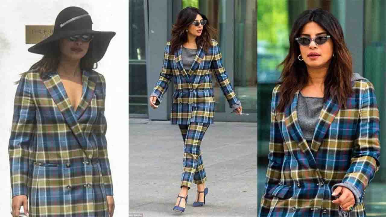Priyanka Chopra reaches Royal Wedding of Prince Harry and Meghan Markle in pantsuit | FilmiBeat