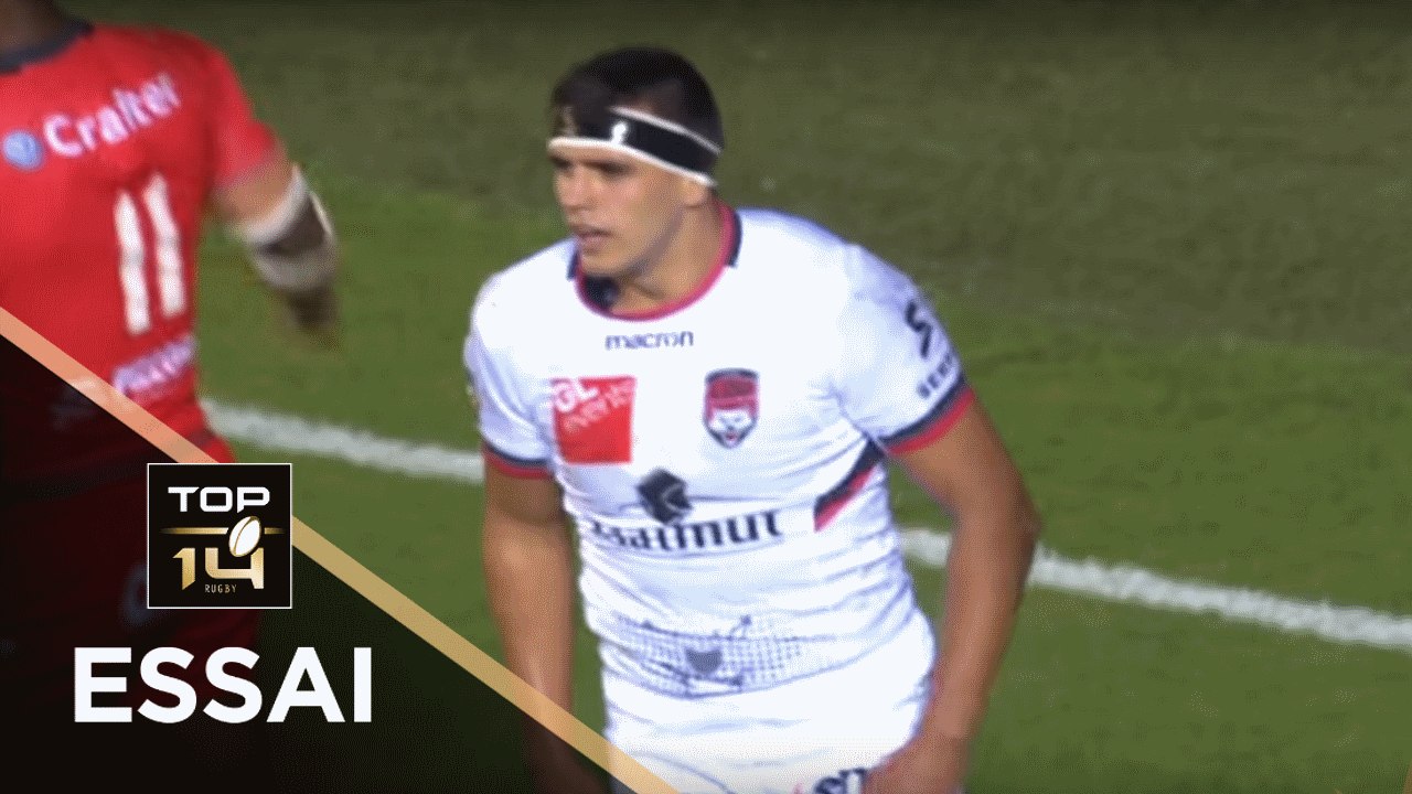 TOP 14 - Essai Dylan CRETIN (LOU) - Toulon - Lyon - Barrage - Saison 2017/2018