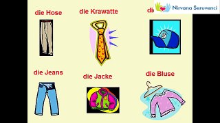 Deutsch LeRnEn: Kinder lernen deutsch - Kleidung -