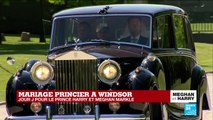 Mariage princier : La Rolls-Royce de Meghan Markle part vers la chapelle de Windsor