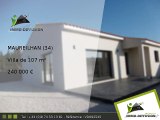 Villa A vendre Maureilhan 107m2   Terrain 350m2
