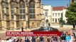 UK Royal Wedding: Queen Elizabeth II arrives to the Chapel of Windsor