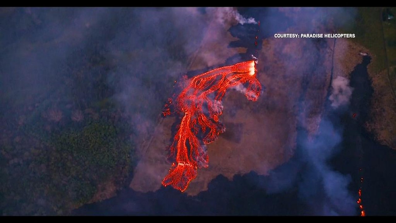 Vulkanausbruch auf Hawaii