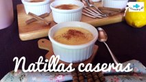 Natillas CASERAS. LAS DE SIEMPRE.