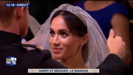 Descargar video: Mariage princier : le Prince Harry soulève le voile de Meghan