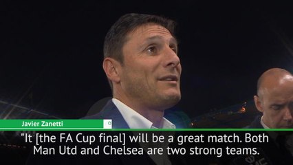 Zanetti looking forward to FA Cup final