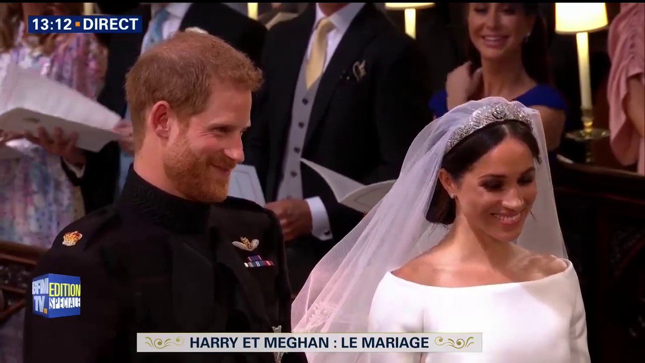 Le prince Harry et Meghan Markle échangent leur consentement