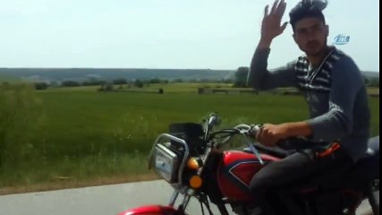 Akıllara Durgunluk Veren Olay! Yakıt Bitince...