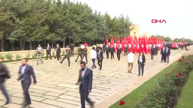 19 Mayıs Anıtkabir'de Törenler-2