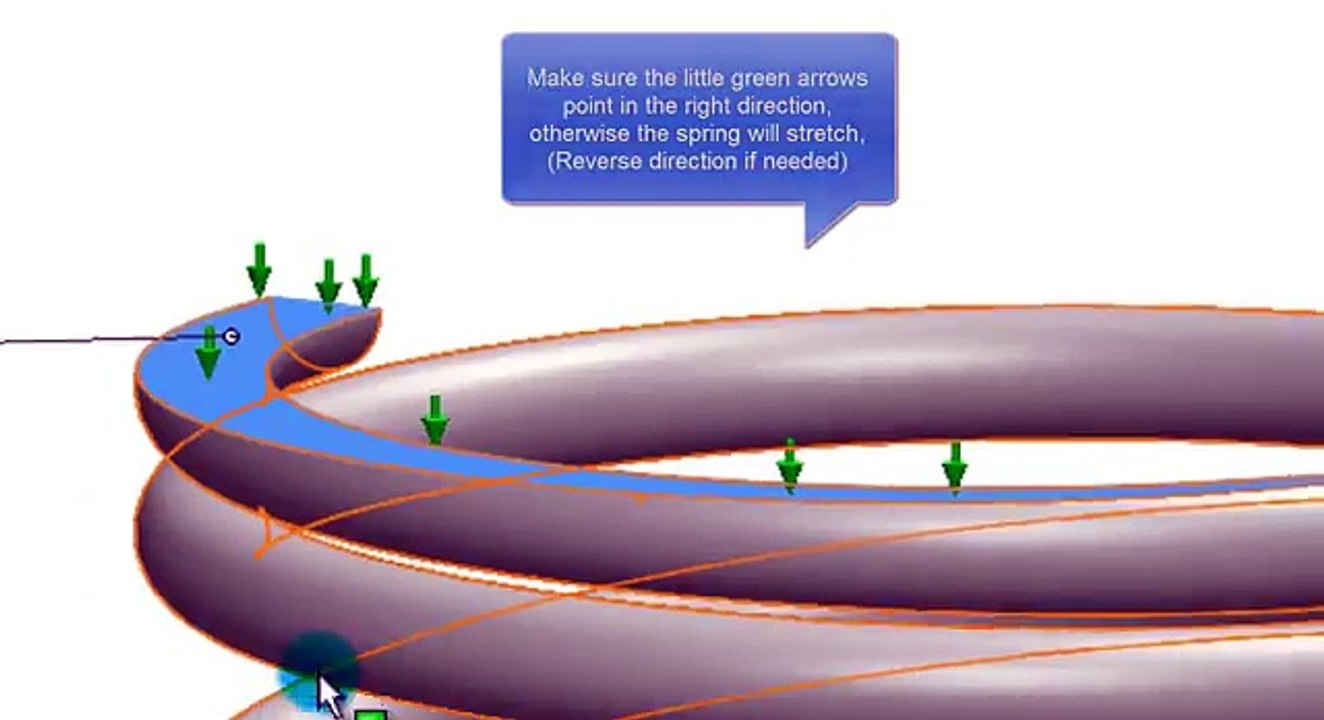 SolidWorks Tutorial: Helical Spring Force Simulation