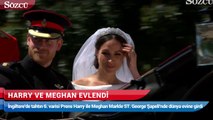 Harry ve Meghan evlendi