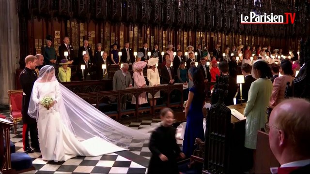 Mariage princier : L'arrivée de Meghan Markle et du prince Harry