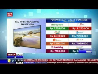 Perbandingan Harga E-Commerce: Led TV 55" Panasonic TH-55E306G