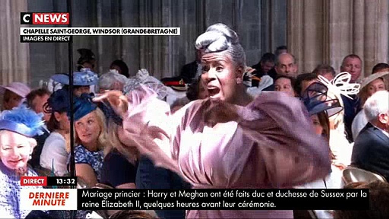 MARIAGE MEGHAN ET HARRY: Gospel "Stand by me" pendant la messe