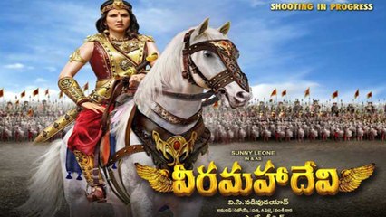 Sunny Leone Veeramadevi First Look Released