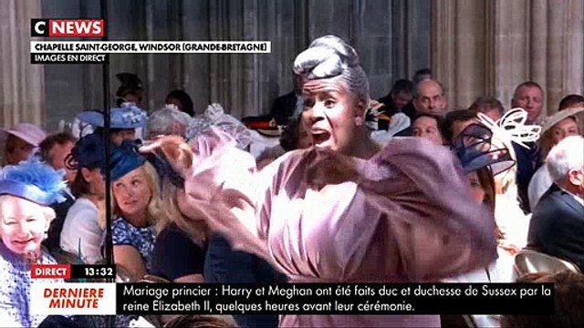 MARIAGE MEGHAN ET HARRY: Ce gospel qui a donné une énergie incroyable au mariage