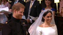 شاهد: لحظة قراءة عهود زواج الأمير هاري على ميغان ماركل