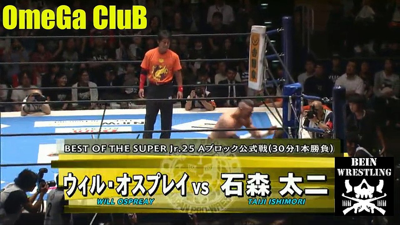 Taiji Ishimori ( Bone Soldier ) Vs Will Ospreay Best Of SuperJR 2018