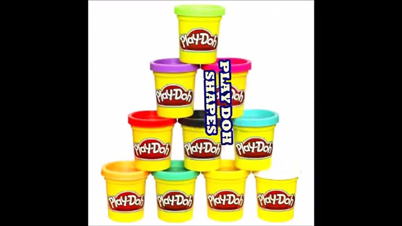 Play doh Shapes for Kids - Preschoolers - Kindergarten - Toddler Learning SHAPES