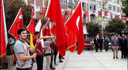 Pazar'da 19 Mayıs etkinlikleri salonda gerçekleştirildi