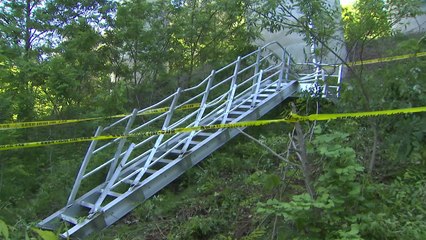 고속도로 작업용 이동통로 무너져 4명 사망 / YTN