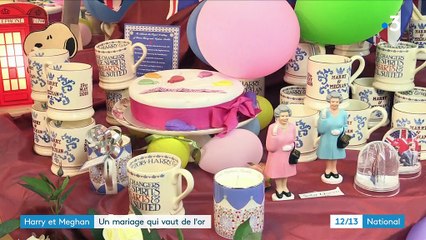 Mariage de Harry et Meghan : un mariage qui vaut de l'or