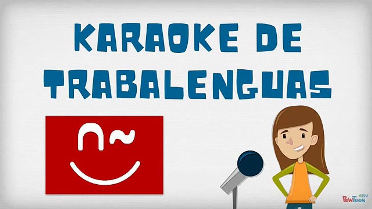 Karaoke de trabalenguas - ProfeDeELE.es