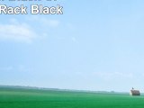 VTI 5 Shelf Black Glass Audio Rack  Black