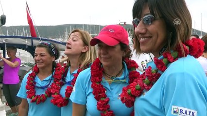 Kadın yelkencilerden barış seyri - MUĞLA