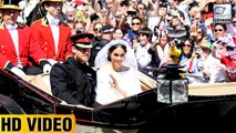 Prince Harry And Meghan Markle's Carriage Ride After Royal Wedding