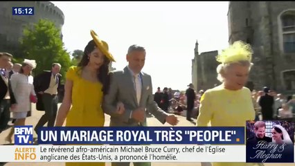 Video herunterladen: George Clooney, le couple Beckham… le mariage très people du prince Harry et Meghan Markle