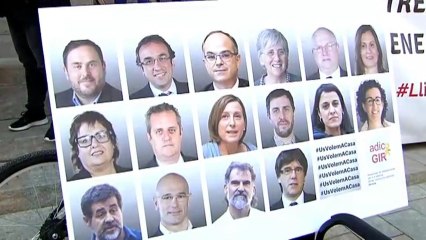 Torra desafía al Estado nombrando 'consellers' a los presos Rull y Turull y a los huidos Puig y Comín