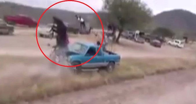 Meksika'da Yarış Atı, Arabaya Çarparak Telef Oldu