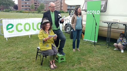 Tournai: la présentation originale d'Ecolo pour ses candidats