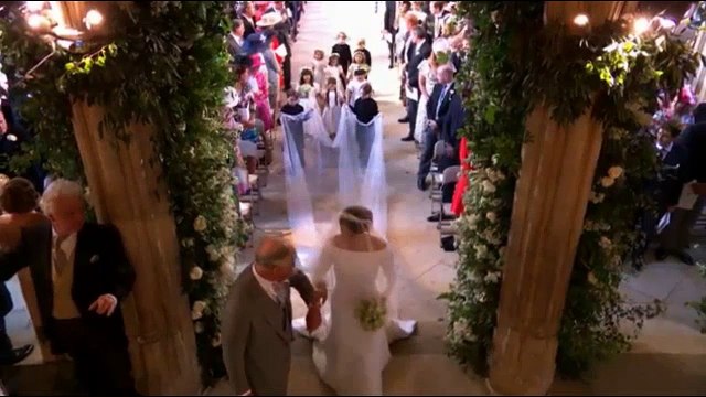 Harry de Gales y Meghan Markle ya son marido y mujer