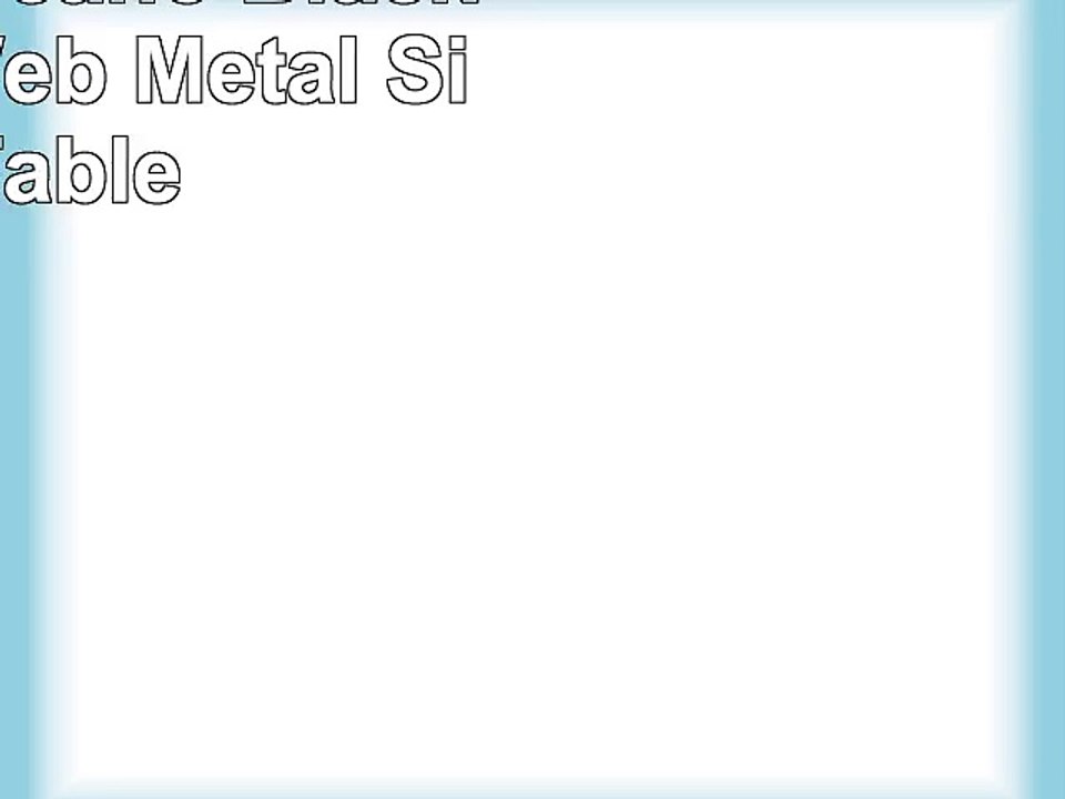 Design Toscano Black Widows Web Metal Side Table