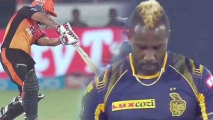 IPL 2018 : Shreevats Goswami hits Massive SIX to Andre Russell | वनइंडिया हिंदी
