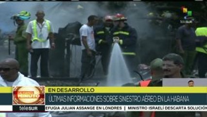 Cuba: población eficientó la asistencia médica tras accidente aéreo