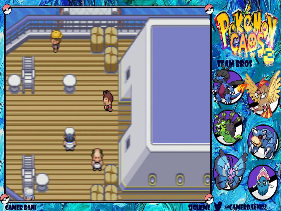 Pokemon Caos2 #12 Combate en el Barco