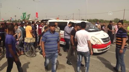 Gazze Şehidini Uğurladı