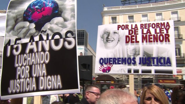 Concentración en recuerdo de Sandra Palo