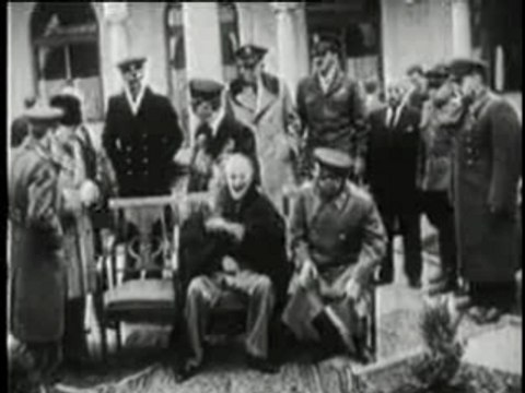 1945 Yalta - Churchill, Roosevelt Et Staline