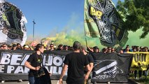 Manifestation des supporters du FC Nantes