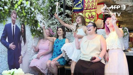 Fans watch royal wedding at local DC pop-up bar