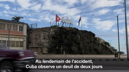 Les Cubains en deuil pour les victimes de l'écrasement d'avion