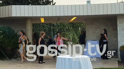 Γάμος Ασημακοπούλου-Τσιρίλο: Η άφιξη της νύφης
