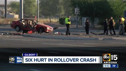 Loop 202/Power rollover crash